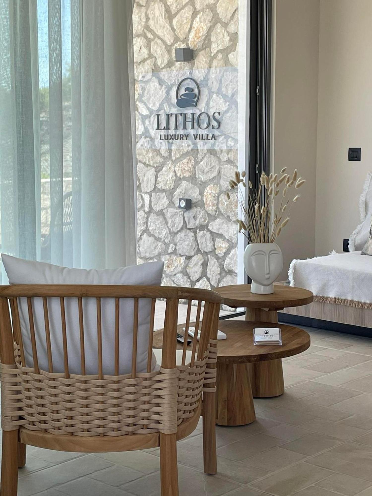 Lithos Luxury Villa Archangelos  Esterno foto